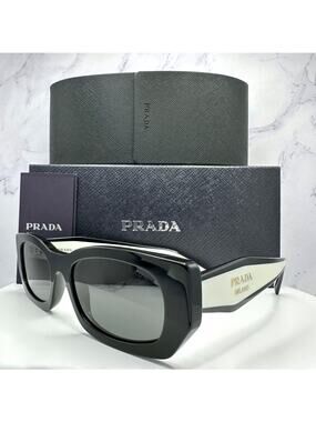 Prada | Accessories | Pradapr6ys 02z0o Sunglasses Black Blue  display picture 1